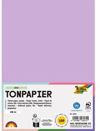 FOLIA světle šeříková, A4, 130 g, 100 listů - Colour Paper