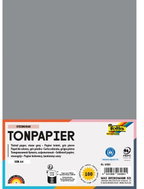 FOLIA kamenně šedá, A4, 130 g, 100 listů - Colour Paper