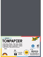 FOLIA antracitová, A4, 130 g, 100 listů - Colour Paper