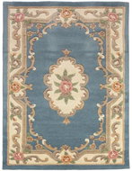 Flair Rugs  Ručně všívaný kusový koberec Lotus premium Blue 60 × 120 - Koberec