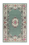 Flair Rugs  Ručně všívaný kusový koberec Lotus premium Green 60 × 120 - Koberec