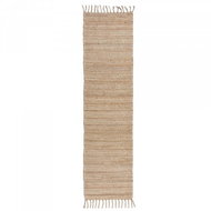 Flair Rugs  Běhoun Levi Chenille Jute Natural 60 × 230 - Koberec
