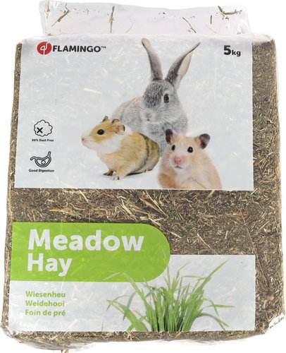 Flamingo Luční seno 5 kg/150 l - Krmivo pro hlodavce - Hlavní obrázek