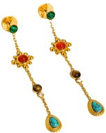 Flânerie by MAIQ BELLEVIE 18K GOLD PLATED earrings - Earrings
