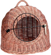 Flamingo Willow Proutěný košík pro kočky 2v1 50 cm - Pet Bed