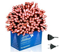 Flamenco Mystique 500 LED Christmas lights, red, indoor/outdoor, 32 m - Light Chain