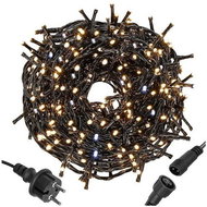 Flamenco Mystique 500 LED Christmas lights, white + flashing, 35,5 m - Light Chain