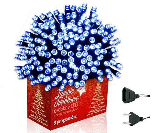 Flamenco Mystique 300 LED Christmas lights, blue, 21,7 m - Light Chain - Main image