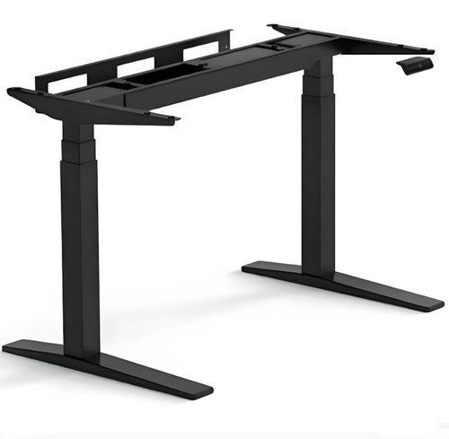 Flexispot Premium desk E7B-Pro-EUV3 Black, without top, black - Height Adjustable Desk - Main image
