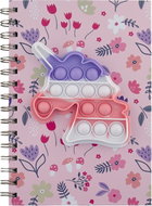 FLEXIO ring binder A5 POP-IT with unicorn motif - Notepad