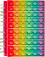 FLEXIO ring binder A5 POP-IT rainbow - Notepad