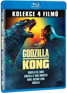 Godzilla + Kong kolekce - 4 blu-ray - Film na Blu-ray