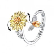 Flor de Cristal Silver Ring Primavera (Ag925/1000, 2 g) - Ring