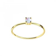 Flor de Cristal Silver ring with opal, size 55 (Ag925/1000) - Ring
