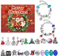 Flor de Cristal Advent calendar 2 Bracelets + 22 pendants, red - Advent Calendar