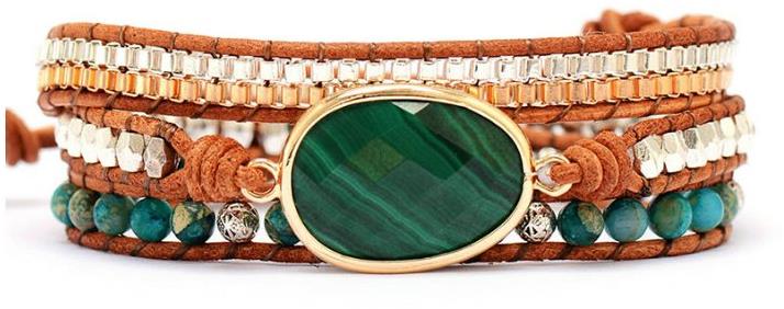Natural healing wrap bracelet discount