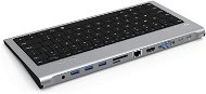 Feeltek 11-in-1 USB-C Keyboard Hub EN - Port Replicator