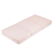 Flumi Folding children's mattress with cover 120 × 60, pink - Mattress