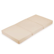Flumi Folding children's mattress with cover 120 × 60, beige - Mattress