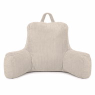 Flumi Adult reading pillow, corduroy beige - Pillow