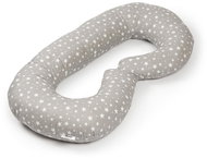 Flumi Maternity pillow type C, grey with stars - Nursing Pillow