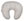 Breastfeeding pillow, grey with stars