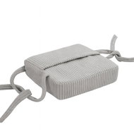 Flumi Raised chair cushion for children, grey corduroy - Pillow Seat