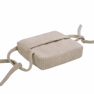 Flumi Raised chair cushion for children, beige corduroy - Pillow Seat