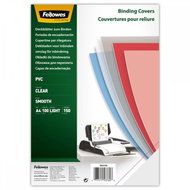 Binding Cover Fellowes A4 front, transparent - pack of 100 - Vázací kryt