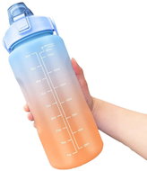 Flamenco Mystique Portable water bottle, 2 l with holder, blue - Drinking Bottle