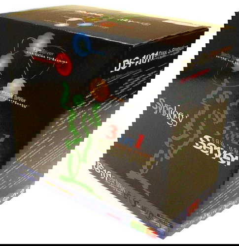 Synology NAS DS-101 externí HDD 120GB, LAN, USB PrintServer, 3xUSB2.0-in - Data Storage - Main image