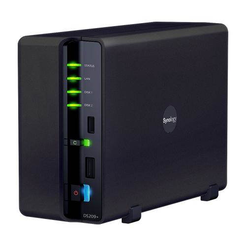 Synology NAS DS-209+ - Datové úložiště - Main image