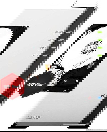 Synology DiskStation DS215j 2x1TB RED - Data Storage - Main image