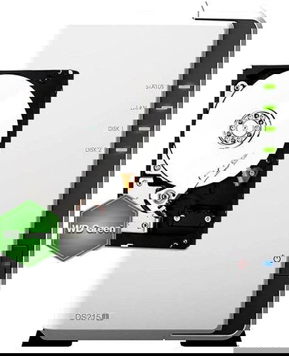  Synology DiskStation DS215j 2x2TB  - Data Storage - Main image