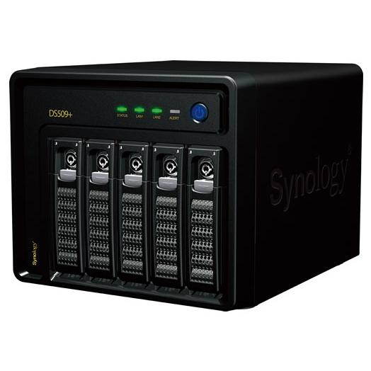 Synology All-in-1 NAS server DS-509+ - Hard Drive Enclosure