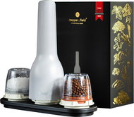 FinaMill by Pepperfield Electric Grinder USB grey, gift set - Spice Grinder