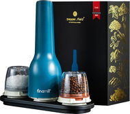 FinaMill by Pepperfield Electric Grinder USB Blue Gift Set - Spice Grinder