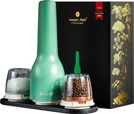 FinaMill by Pepperfield Electric grinder USB green, gift set - Spice Grinder