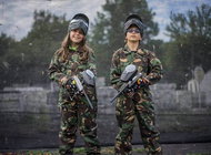 Junior Paintball for four - Printed Voucher