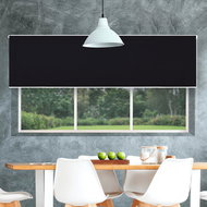FOA Roleta Termo, černá, T 006, bílý profil, levá strana ovládání, š 55 cm, v 150 cm - Roller Blind