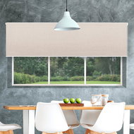 FOA Roleta Termo, juta, T 008, bílý profil, pravá strana ovládání, š 53 cm, v 150 cm - Roller Blind