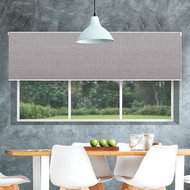 FOA Roleta Termo, světle šedá strakatá, T 010, bílý profil, pravá strana ovládání, š 82 cm, v 150 cm - Roller Blind
