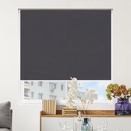 FOA Roleta Látková, tmavě šedá, LT 111, bílý profil, pravá strana ovládání, š 55 cm, v 150 cm - Roller Blind