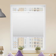 FOA Roleta Plisé, neprůhledná, bílá, P 7702P, bílý profil, pravá strana ovládání, š 30 cm, v 80 cm - Roller Blind