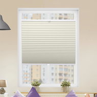 FOA Roleta Plisé, smetanová, P 7703P, bílý profil, pravá strana ovládání, š 71 cm, v 120 cm - Roller Blind