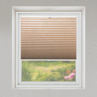 FOA Roleta Plisé, cappuccino, P 005, bílý profil, pravá strana ovládání, š 78 cm, v 104 cm - Roller Blind
