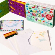 Drawing templates with crayons - mini box - Creative Kit