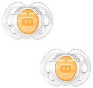 Silicone pacifier CTN Air Style 2 pieces of orange - Pacifier