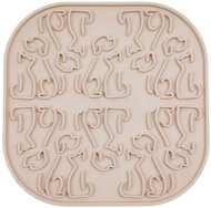 Fiboo Lollipop Licking Pad, beige - Lick Mat