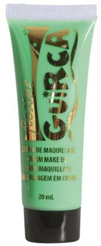 Guirca green make-up in tube - halloween - 20 ml - Face Paint - Main image